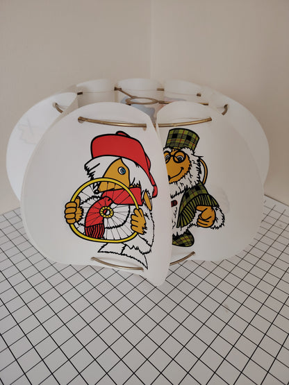 Vintage 70's Wombles Lamp Shade
