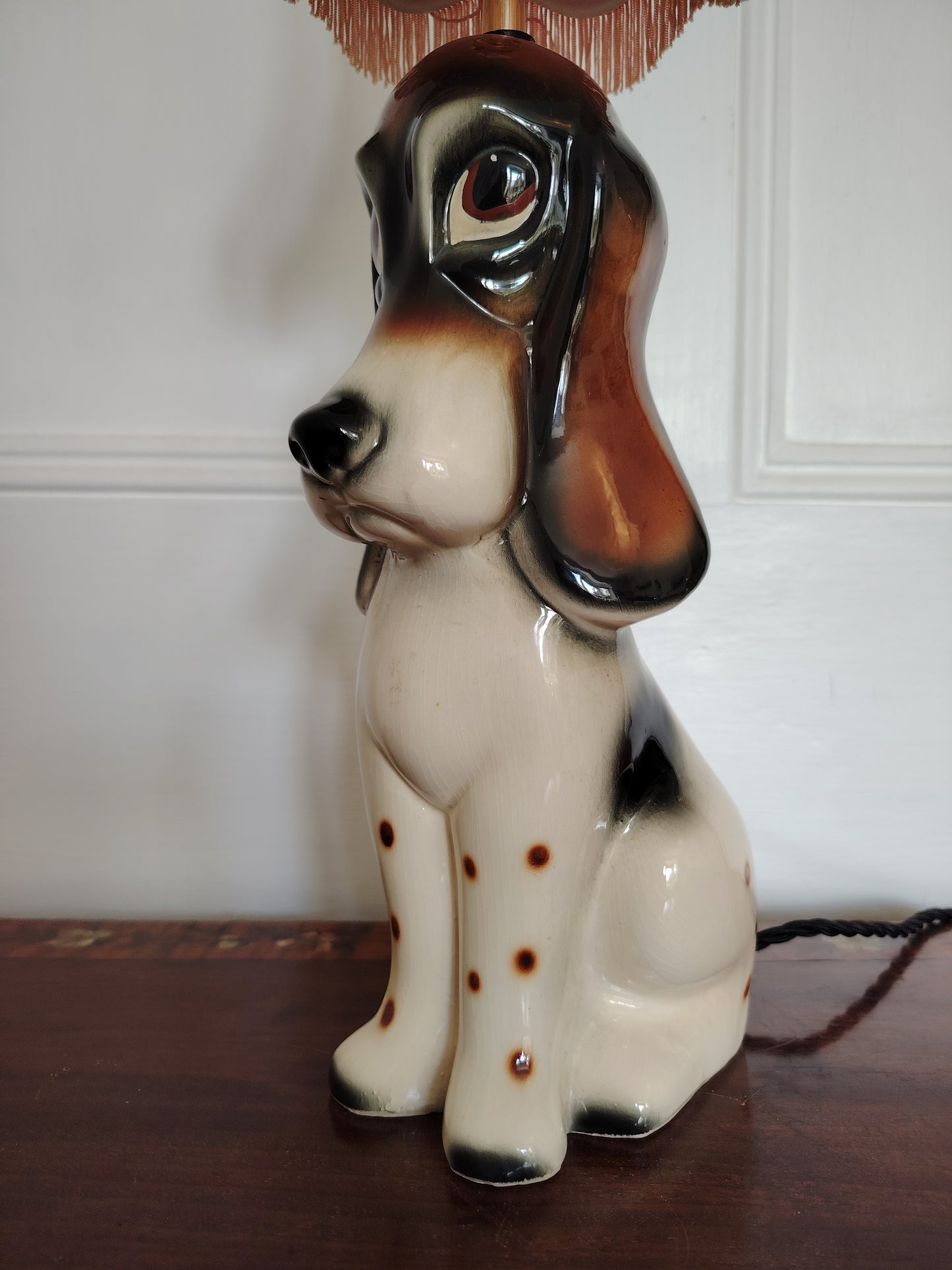 Vintage Reworked Jema Holland Hound Lamp