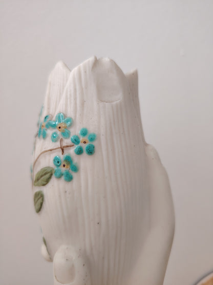 Antique Parian Hand Vase