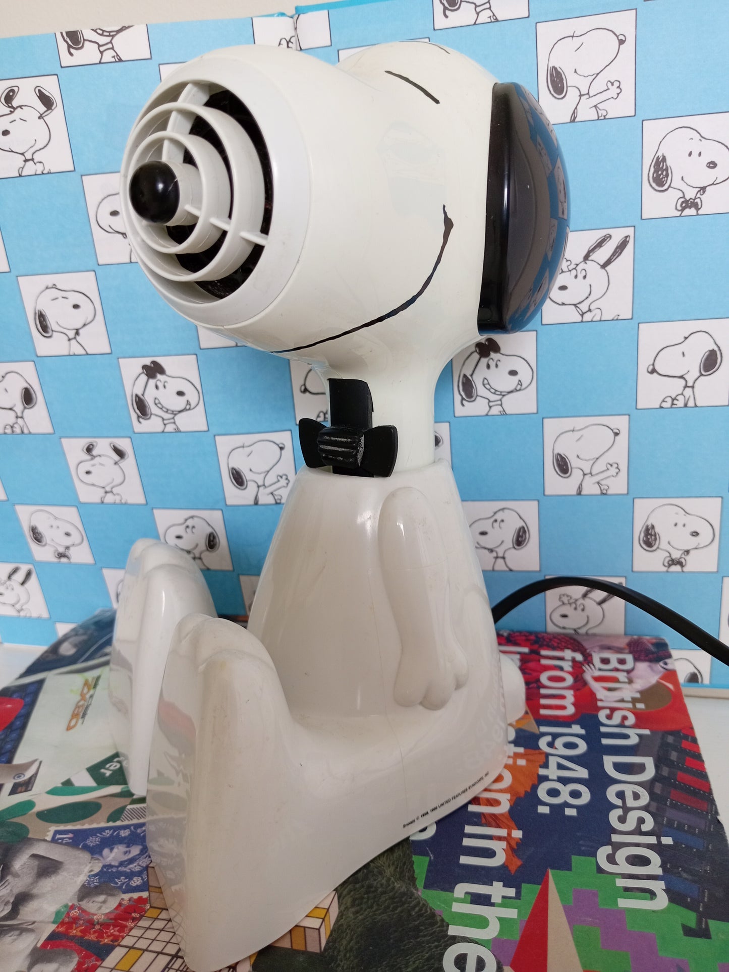 Vintage 70's Snoopy Hair Dryer