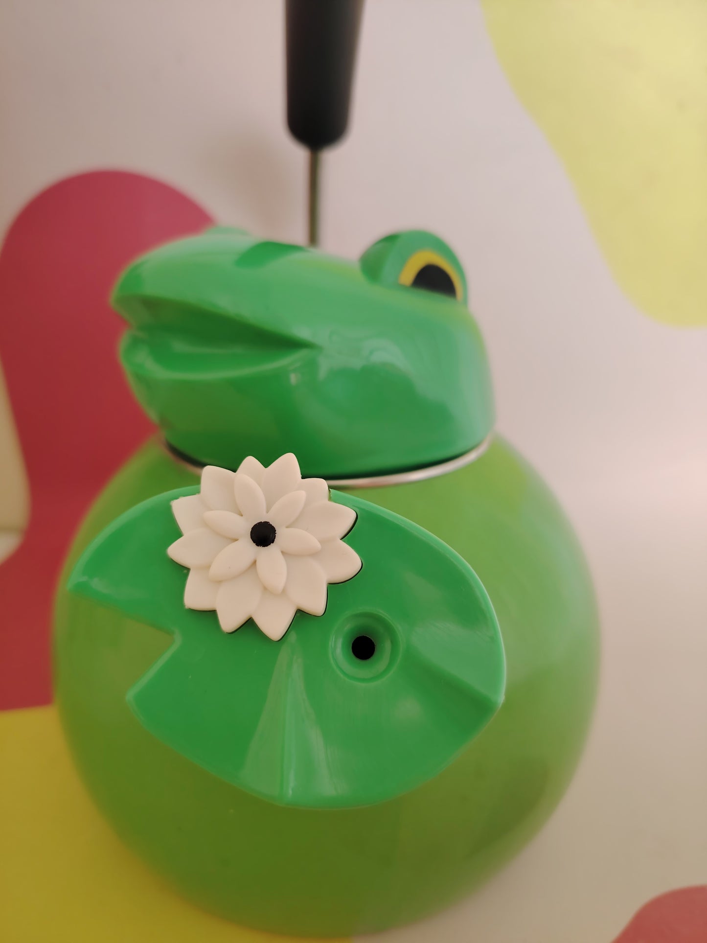 Vintage 80's Copco Frog Whistling Kettle/ Tea Pot