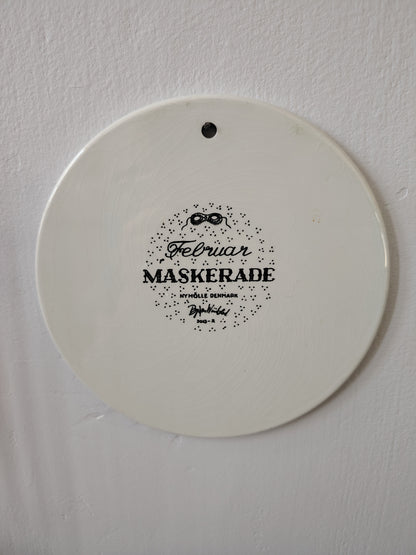 Bjorn Wiinblad wall plaque/ February plate designed for Nymolle Denmark.