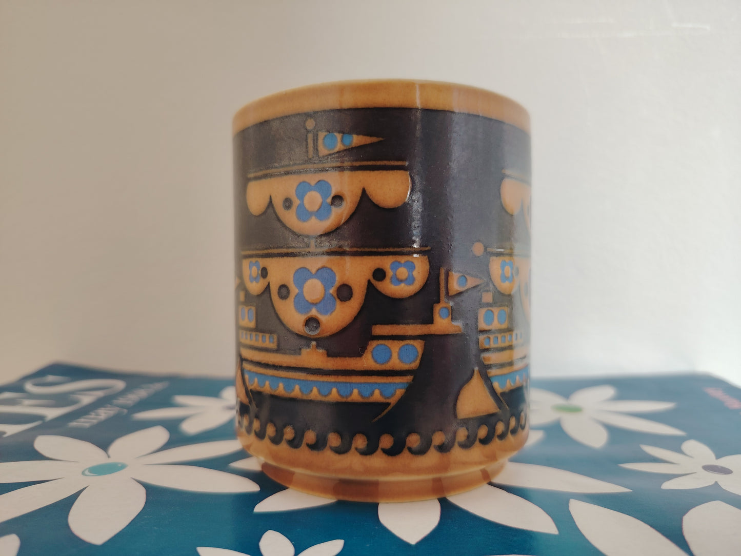 Rare Hornsea Boat Mug