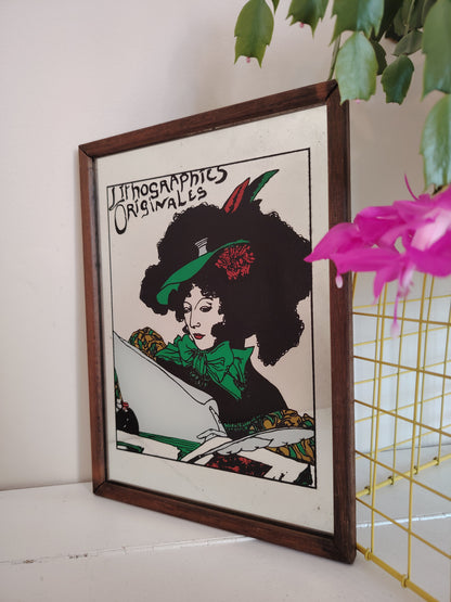 Art Nouvea Style French Picture mirror