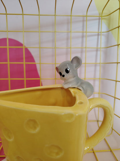 Vintage 60's Cheese and Mouse Jug
