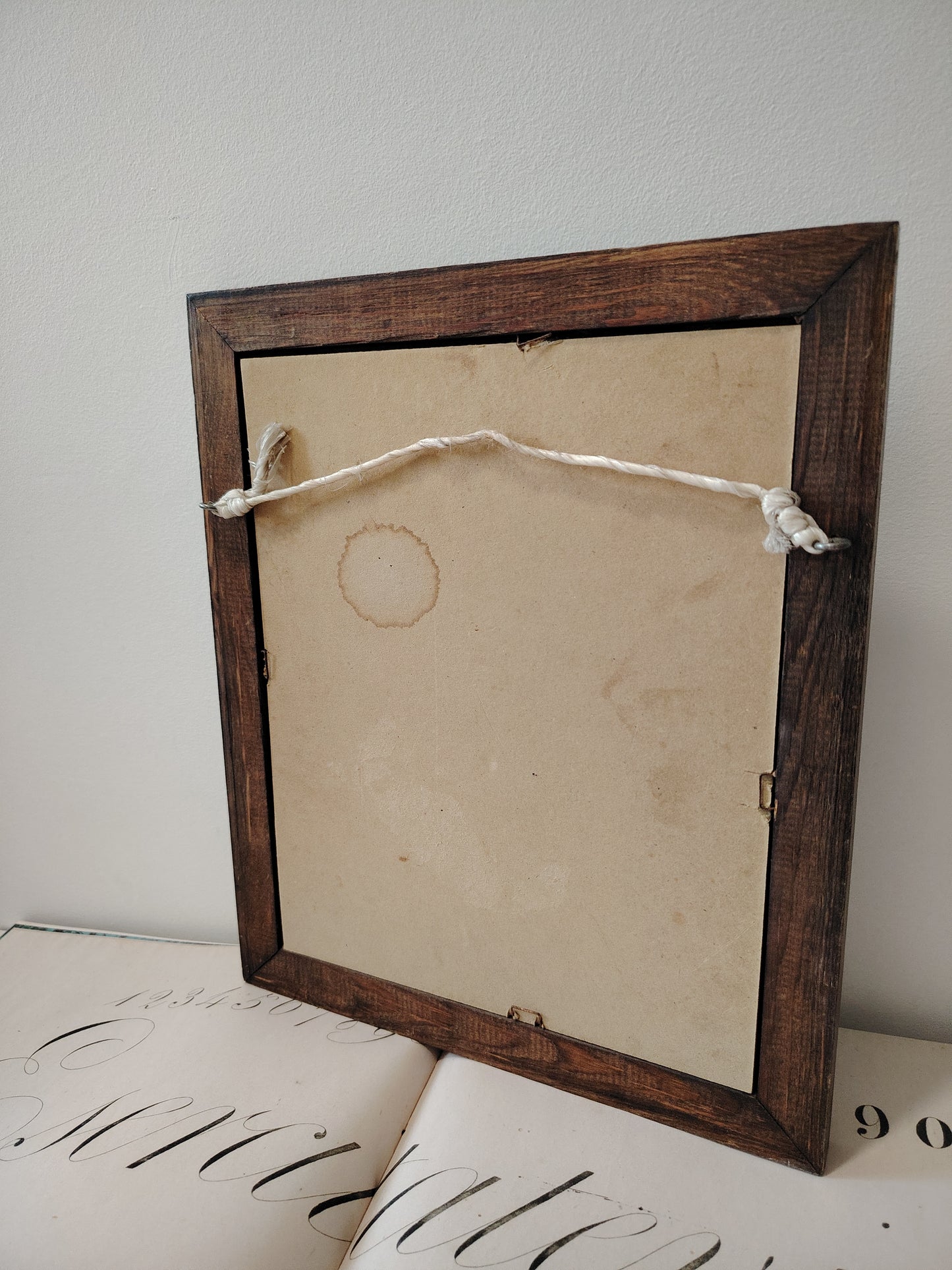 Art Deco Style Picture Mirror Lady and Greyhound