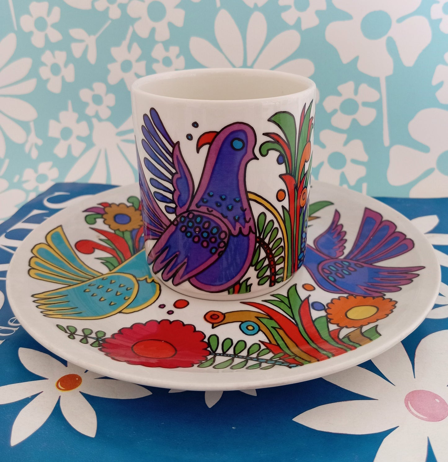 Villeroy and Boch "Acapulco" cup and saucer