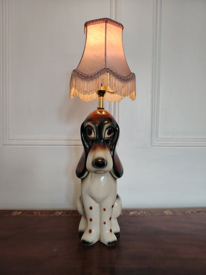 Vintage Reworked Jema Holland Hound Lamp