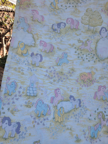 Vintage 80's My Little Pony Single Duvet Cover