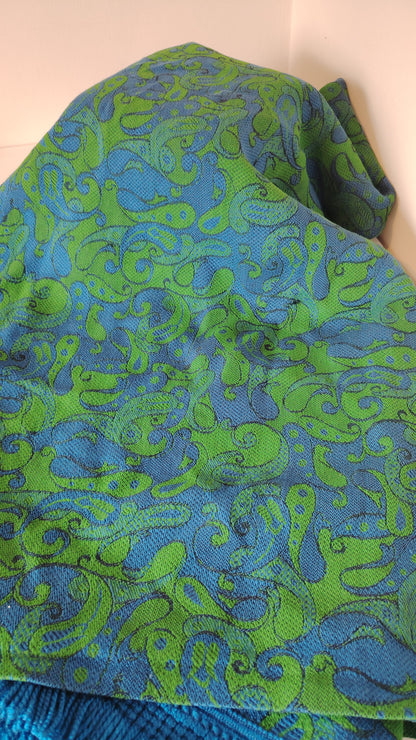 Extra Large Vintage 70's Psychedelic Bed Spread/Blanket