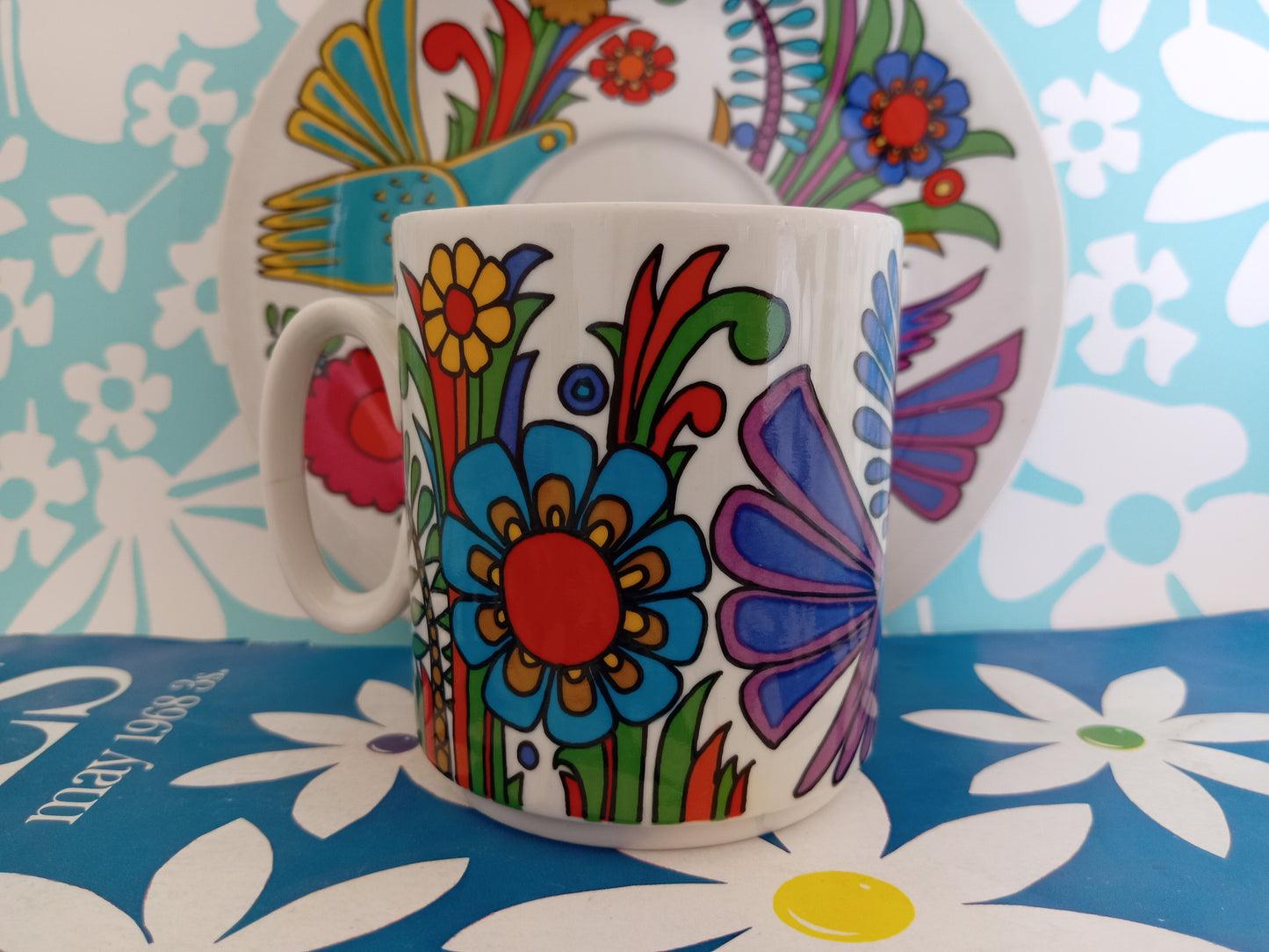 Villeroy and Boch "Acapulco" cup and saucer