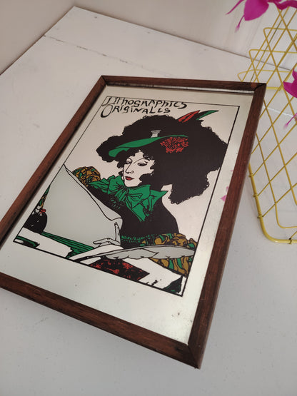 Art Nouvea Style French Picture mirror