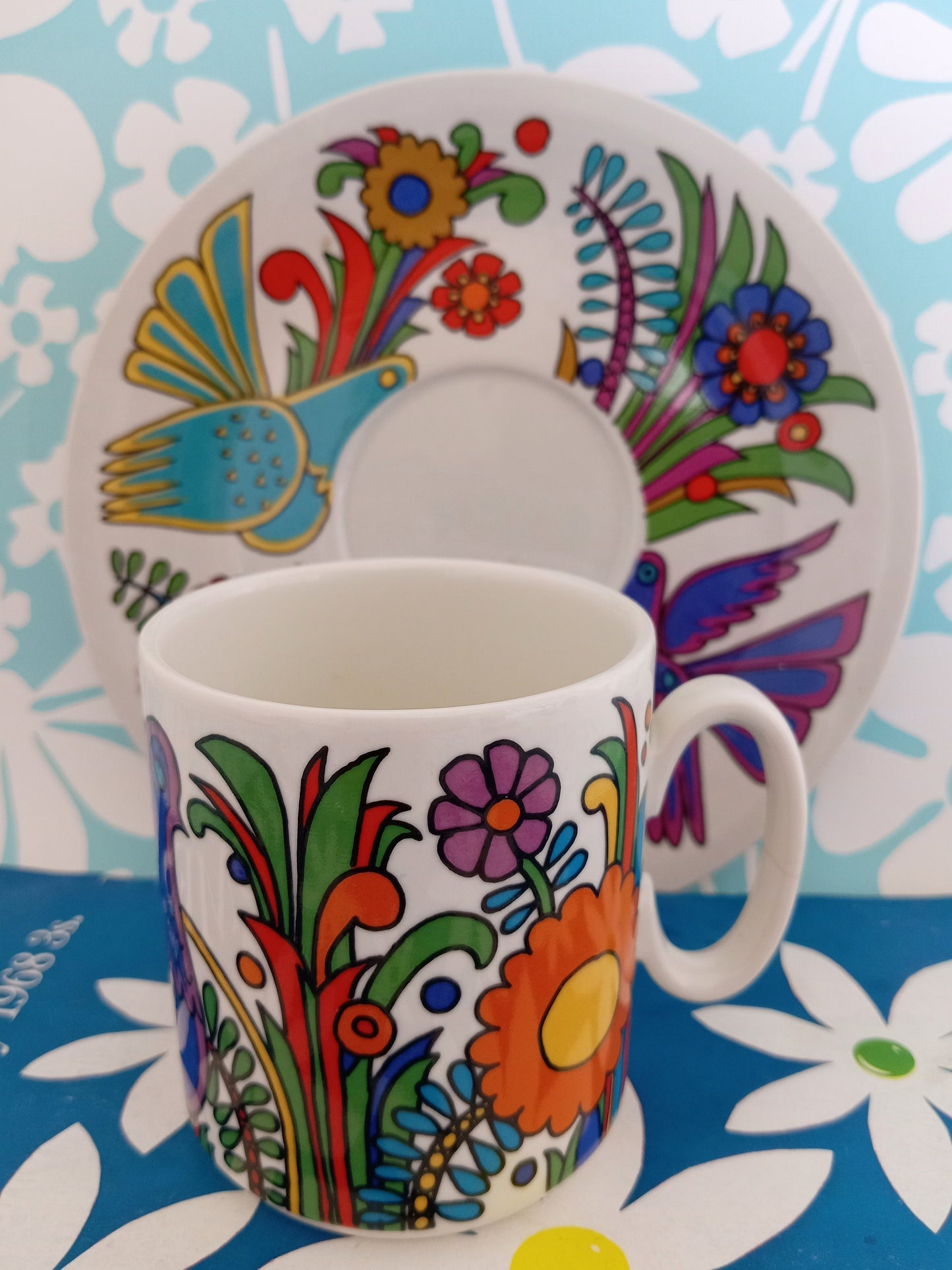 Villeroy and Boch "Acapulco" cup and saucer