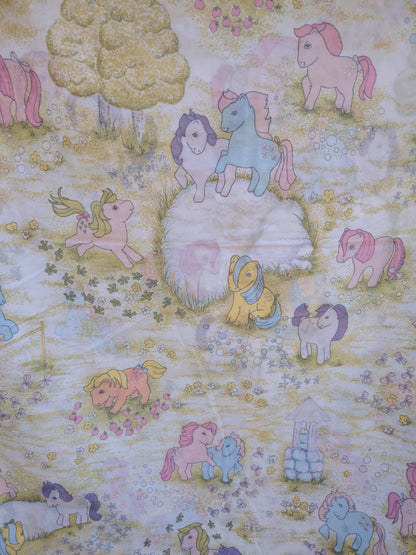 Vintage 80's My Little Pony Single Duvet Cover