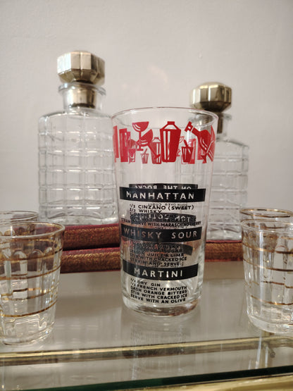 1950's Cocktail Bar Set