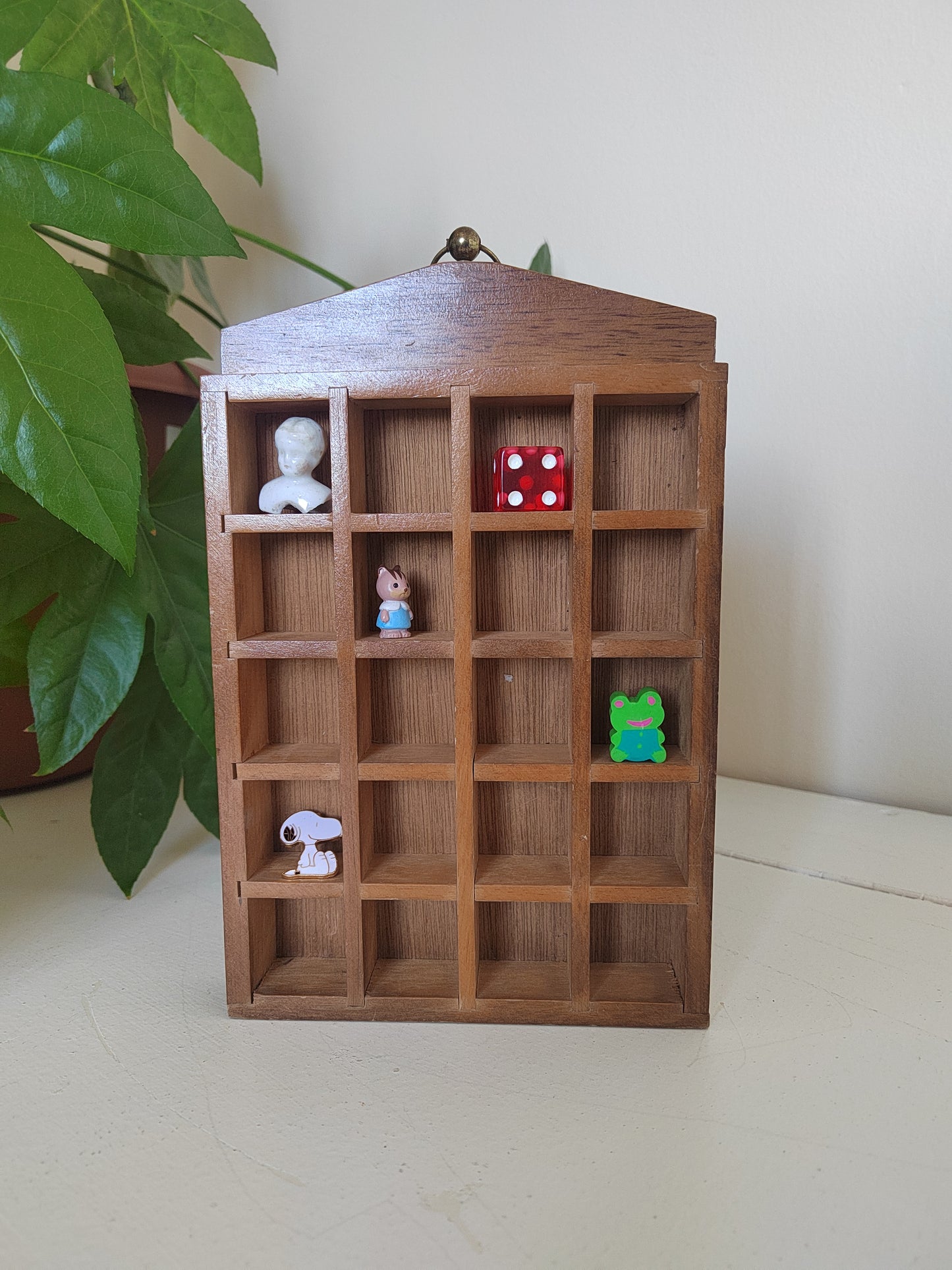 Small Vintage Trinket Shelf