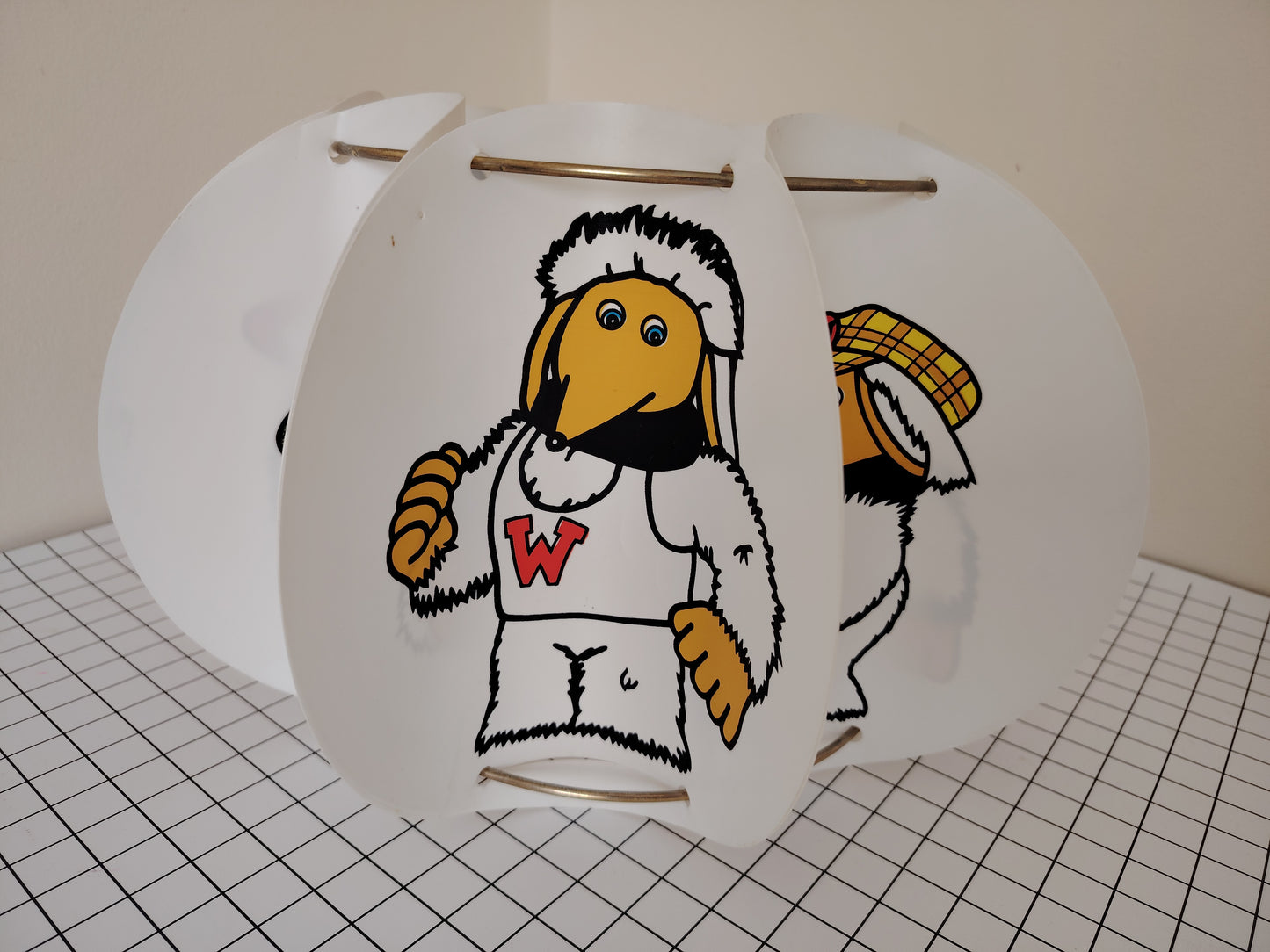Vintage 70's Wombles Lamp Shade