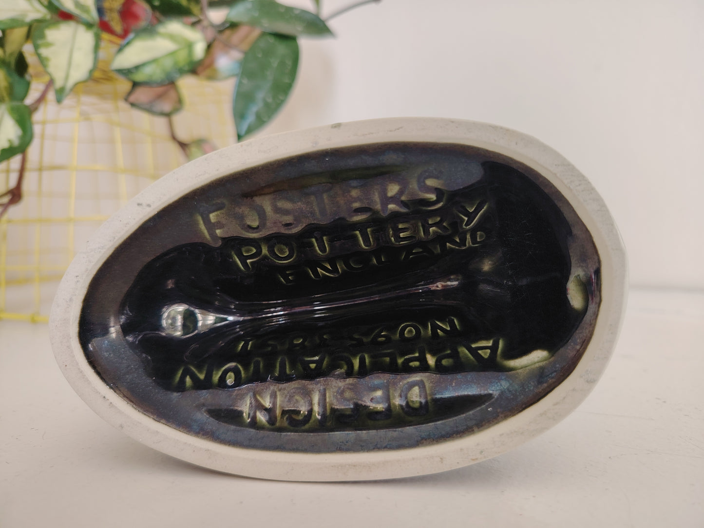 Rare Large Vintage Seahorse Glug Jug by Fosters Pottery