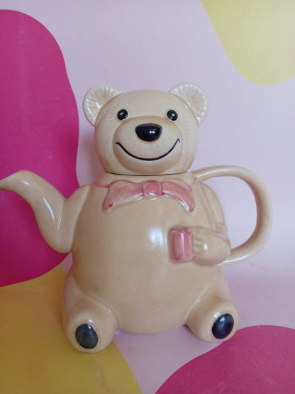 80's Teddy Bear Teapot