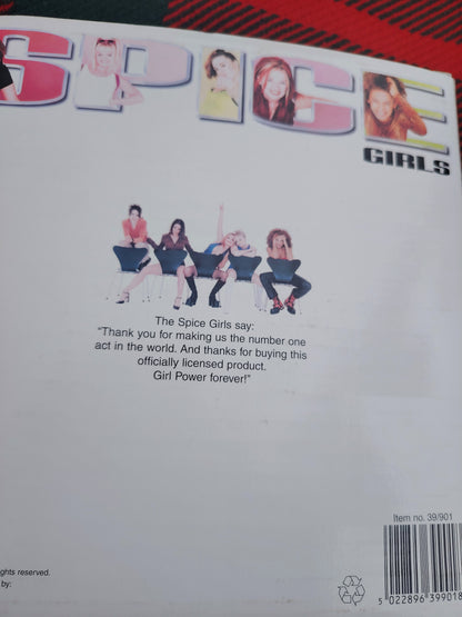 Vintage 1997 Spice Girls Plate