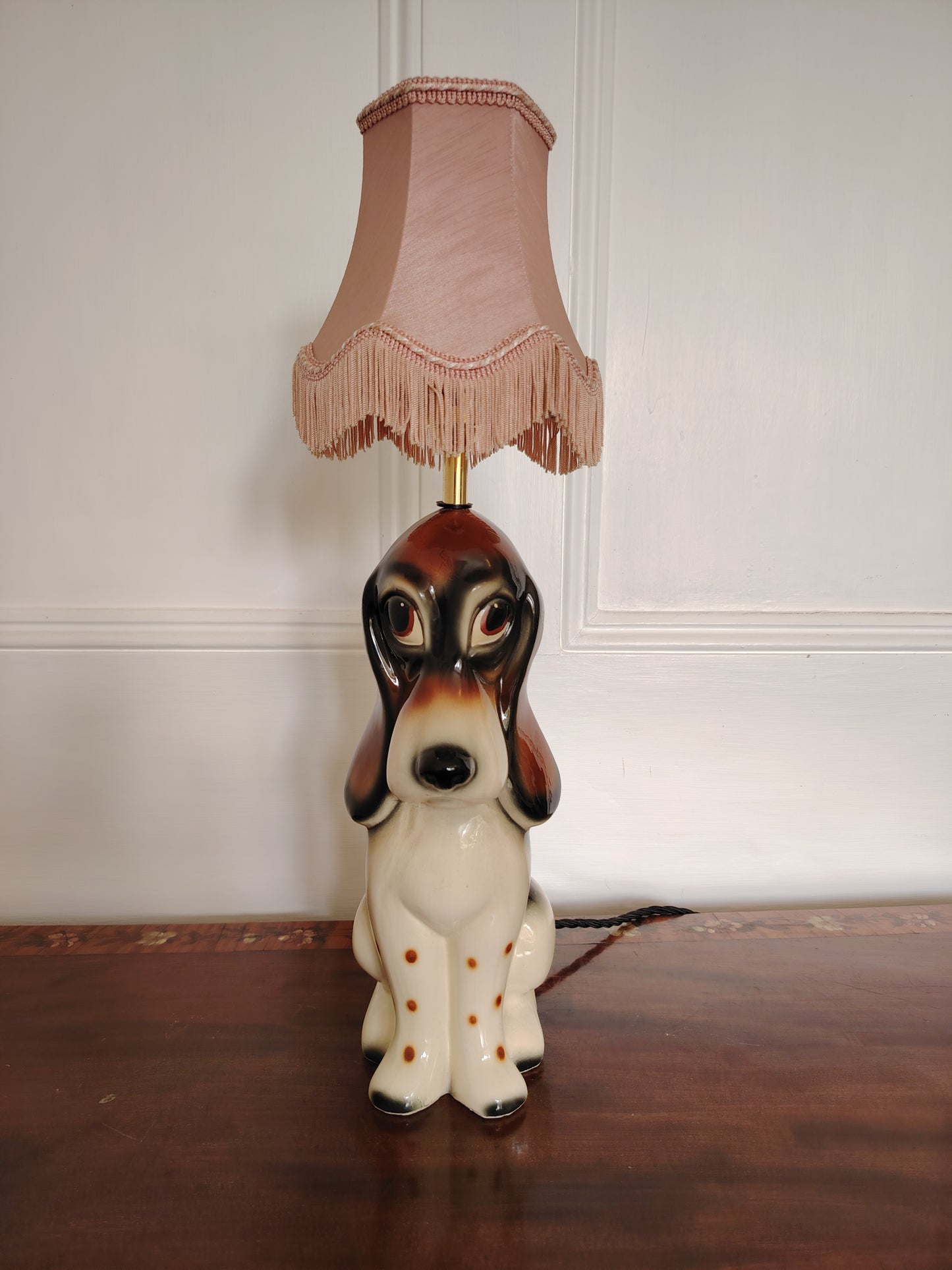 Vintage Reworked Jema Holland Hound Lamp
