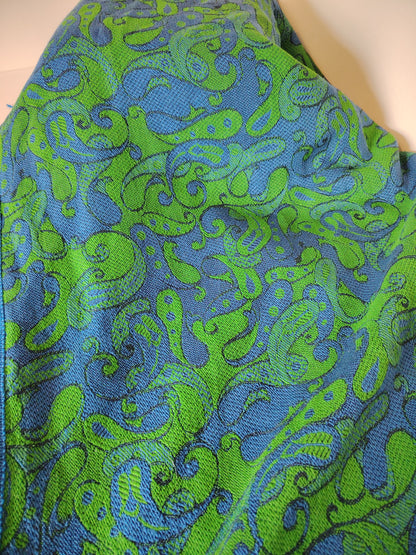 Extra Large Vintage 70's Psychedelic Bed Spread/Blanket