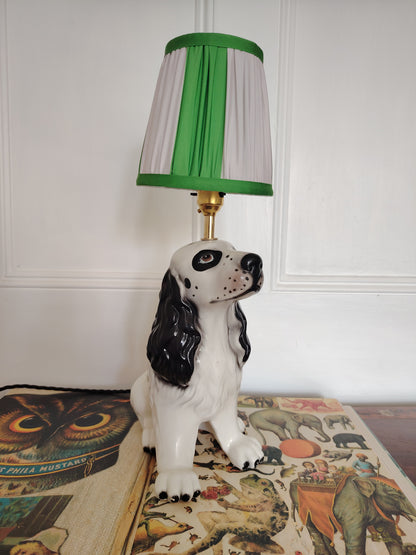 Vintage Reworked Spaniel Lamp