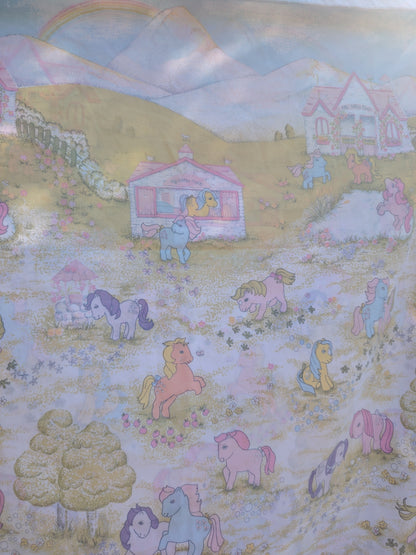 Vintage 80's My Little Pony Single Duvet Cover