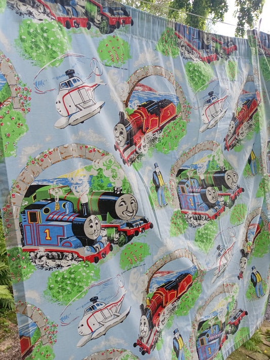 Vintage Thomas the Tank Engine Curtains