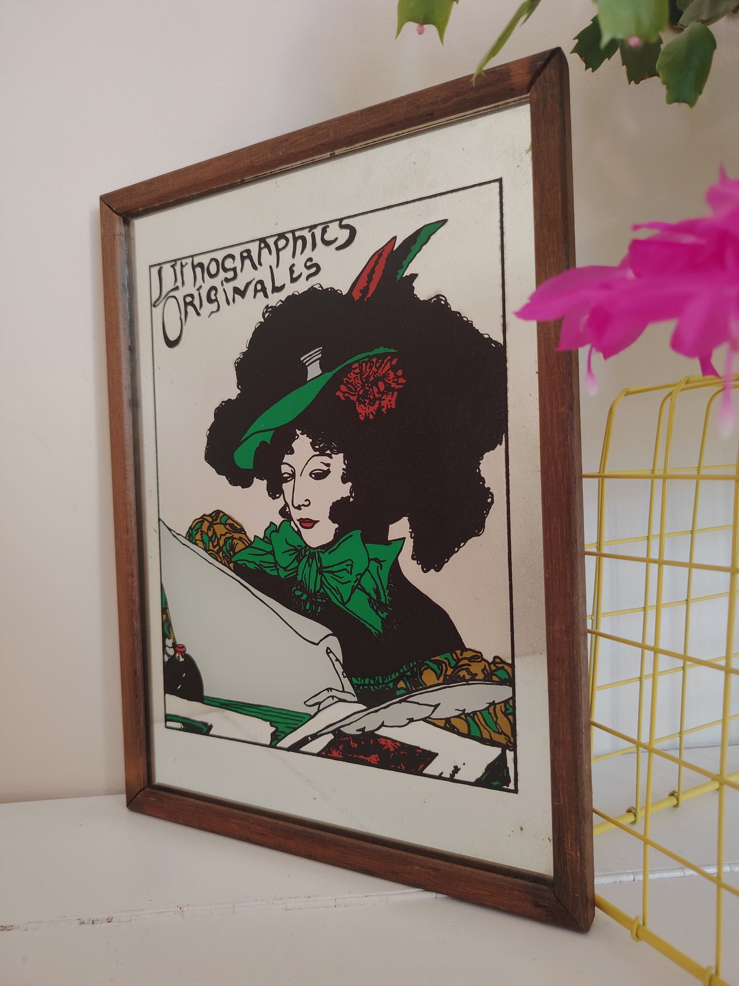 Art Nouvea Style French Picture mirror