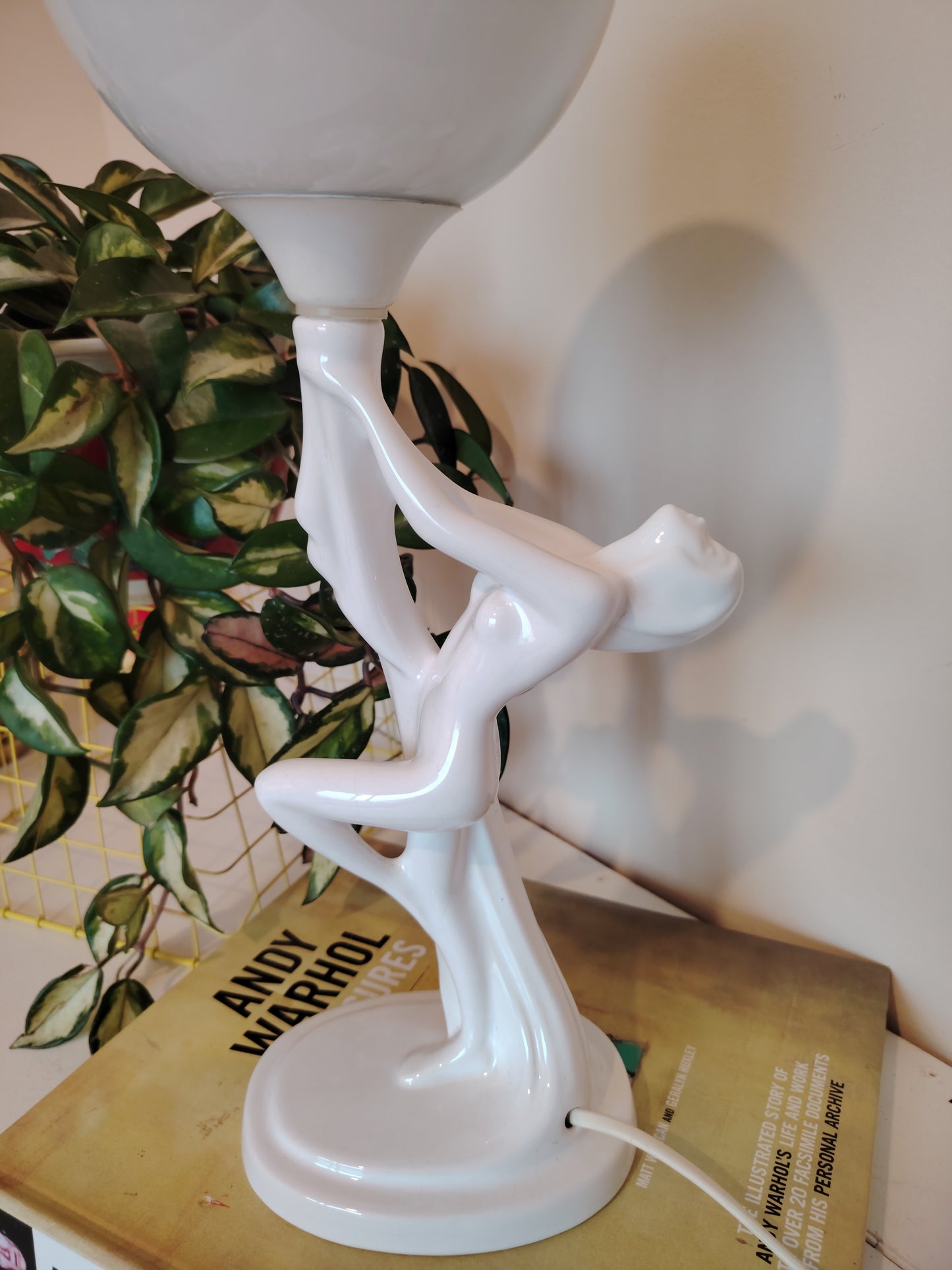 Beautiful Art Deco Style nude lady lamp