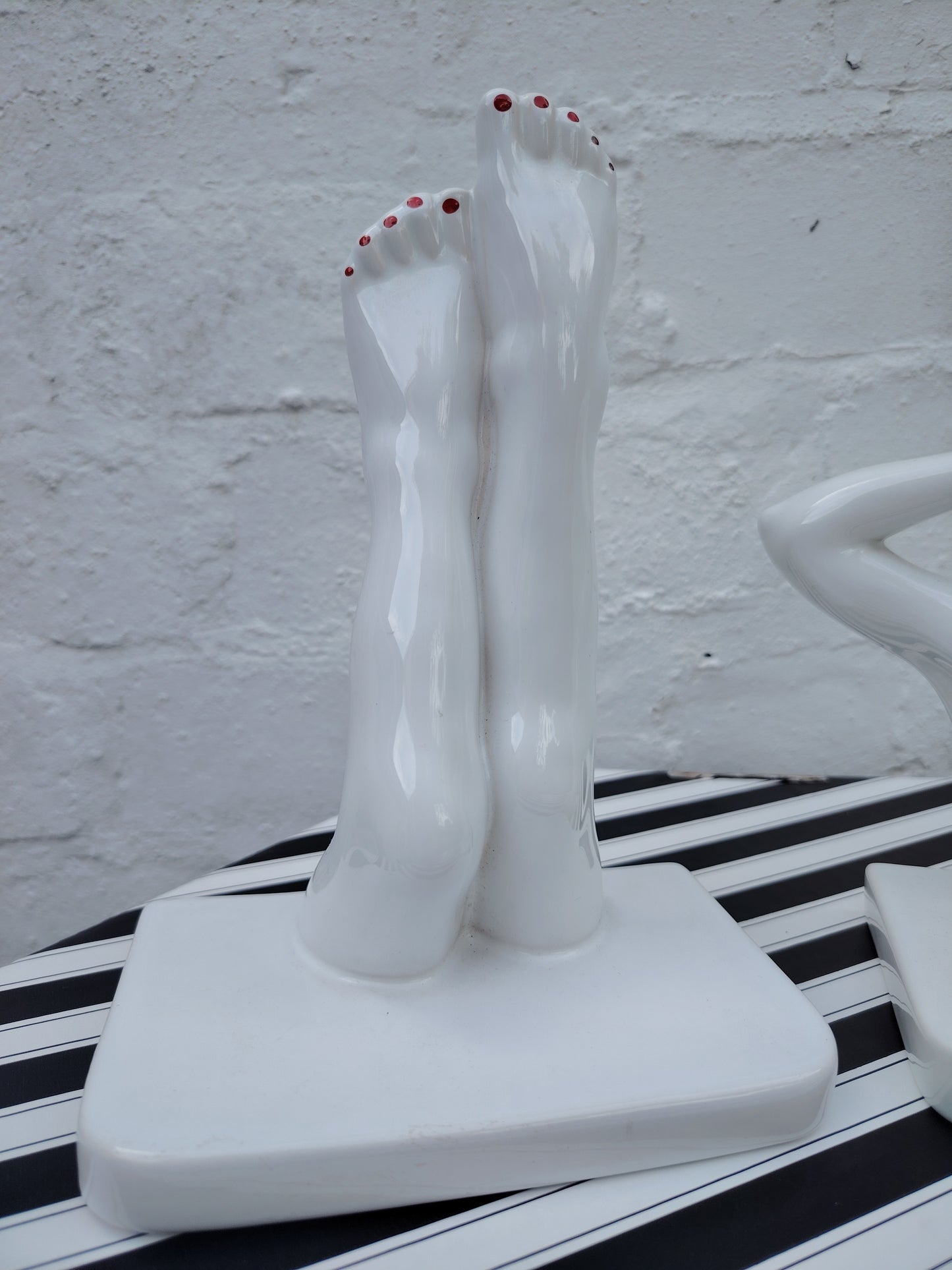 Vintage 80's Carlton Ware Lady Bookends