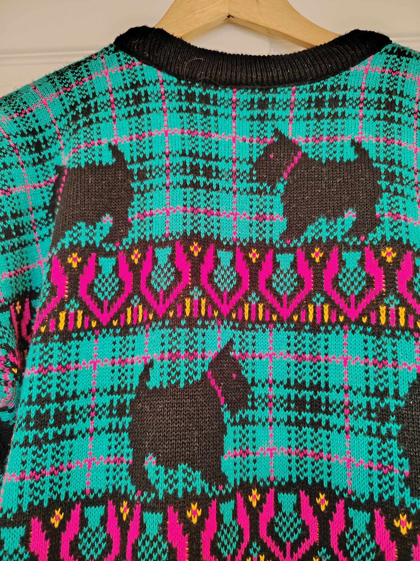Amazing 80's Scottie Dog Jumper