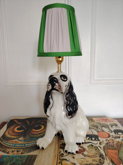 Vintage Reworked Spaniel Lamp