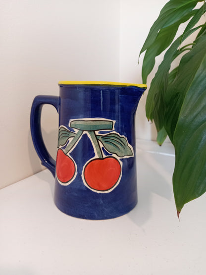 Vintage Cherry Jug