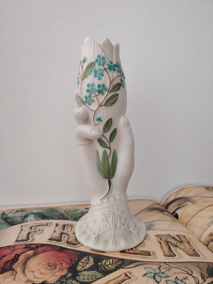 Antique Parian Hand Vase