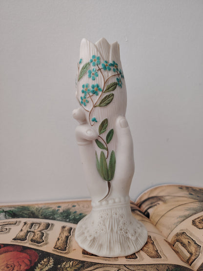 Antique Parian Hand Vase