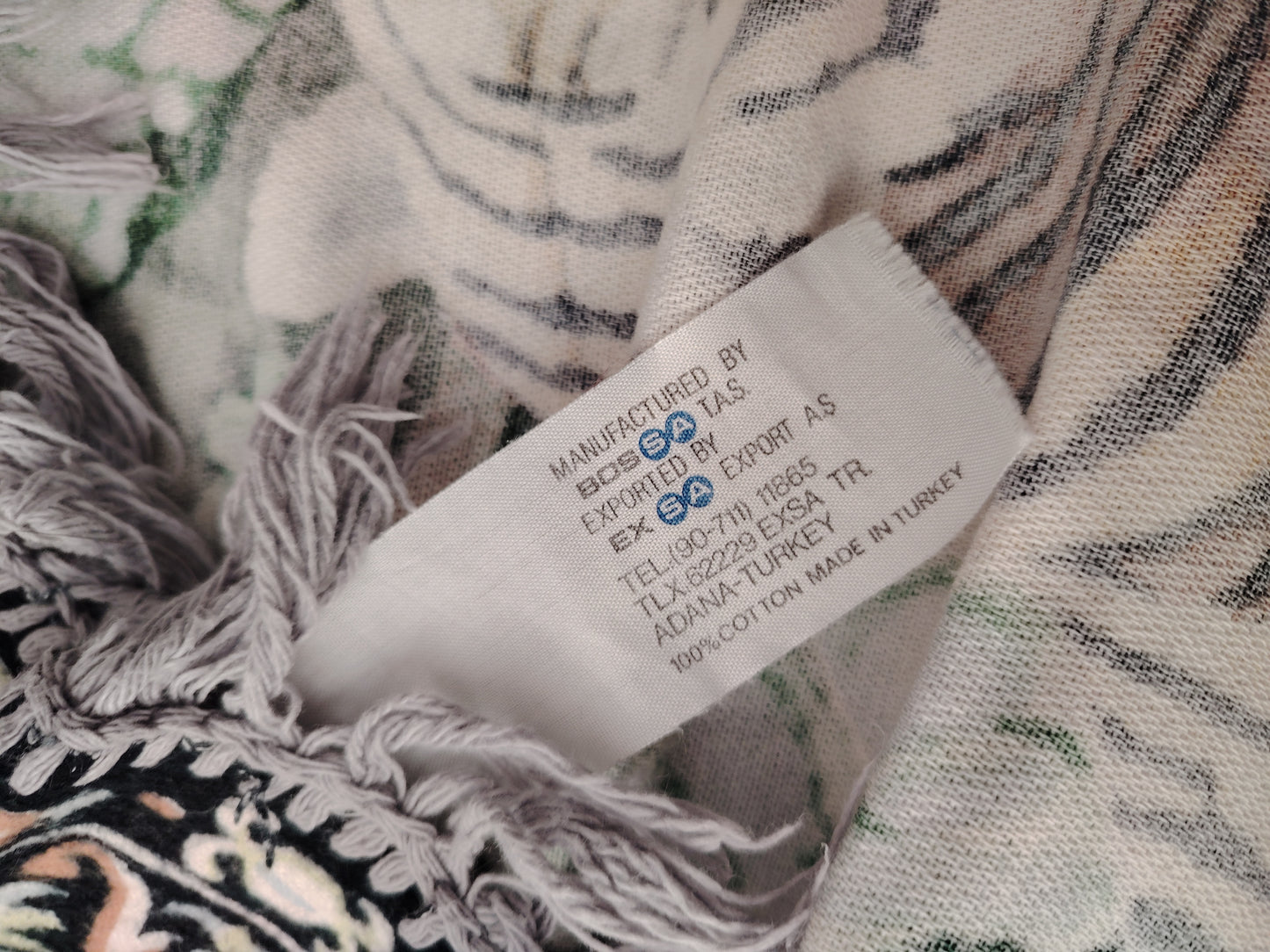 Vintage Tigers Rug/ Wall Hanging