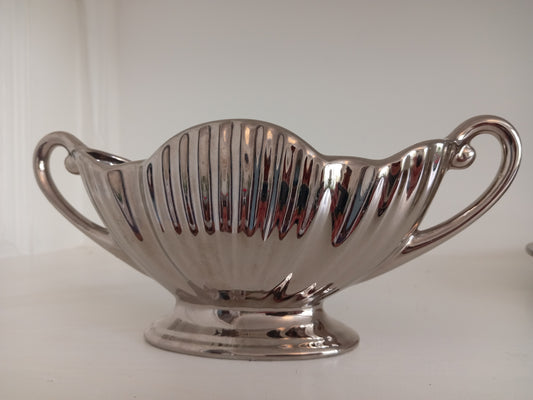 Rare Royal Winton Silver Mantle Vase