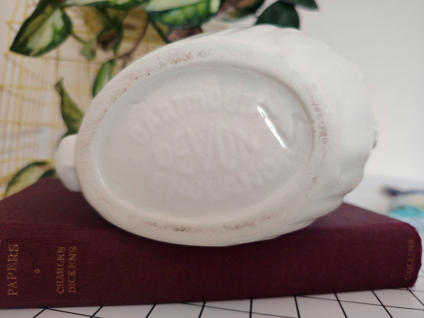 Dartmouth Mermaid Glug Jug in White