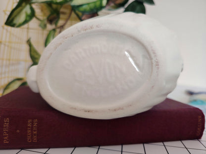 Dartmouth Mermaid Glug Jug in White