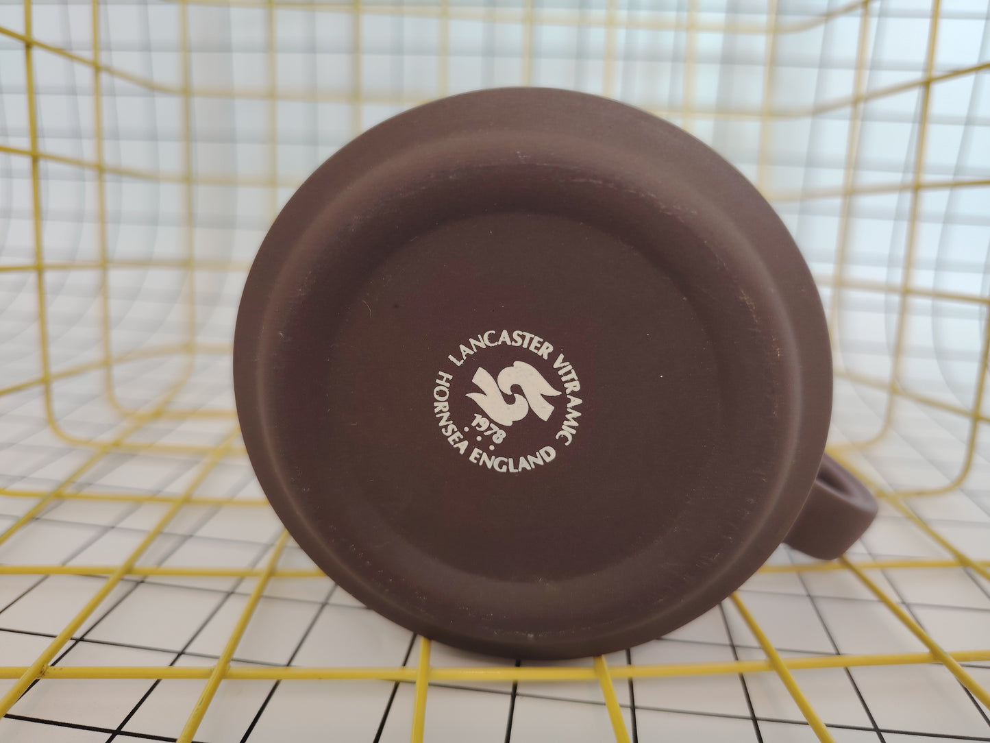 70s Hornsea Yellow Bird Mug