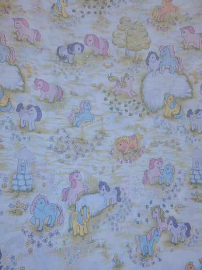 Vintage 80's My Little Pony Single Duvet Cover