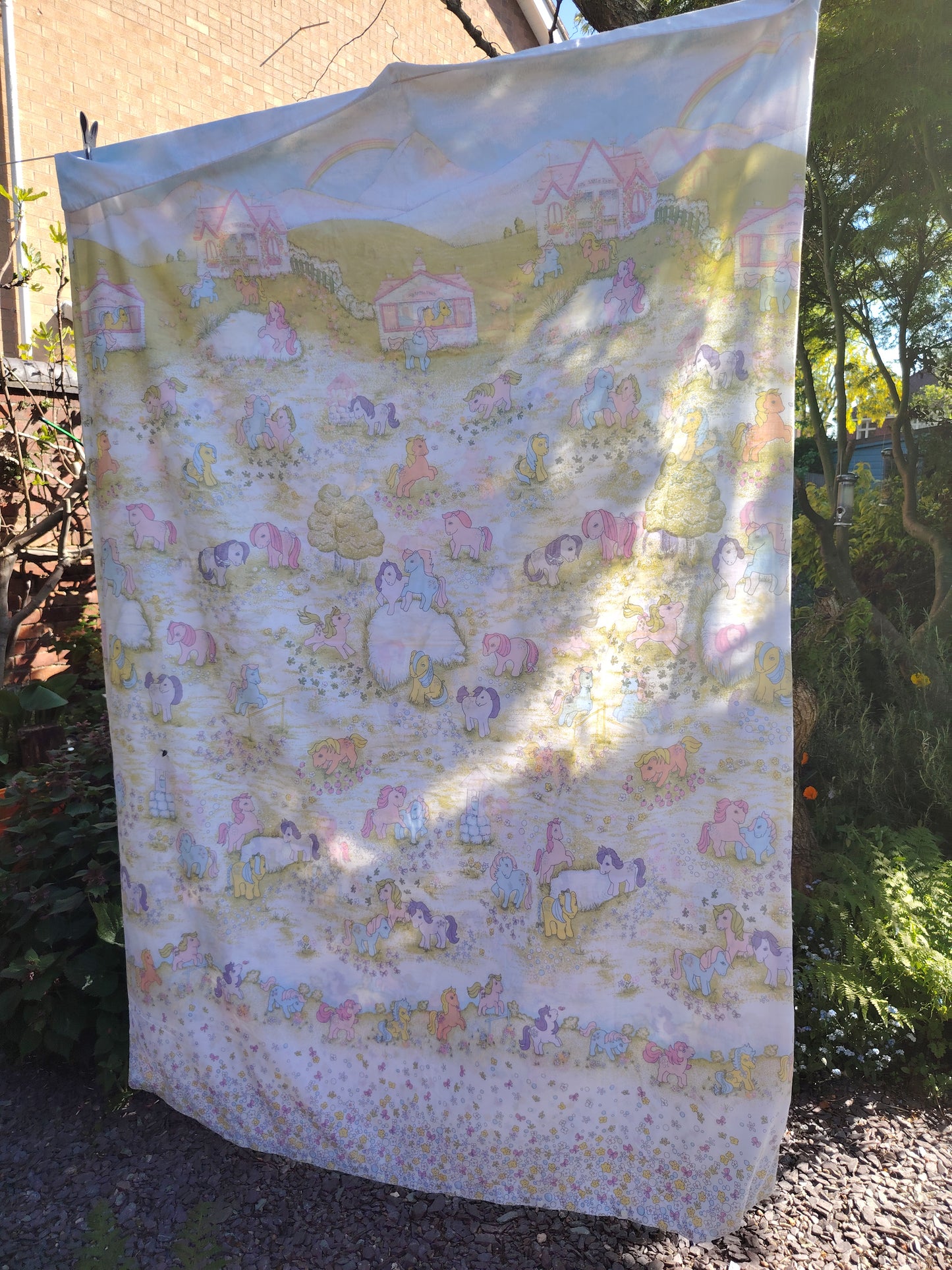 Vintage 80's My Little Pony Single Duvet Cover