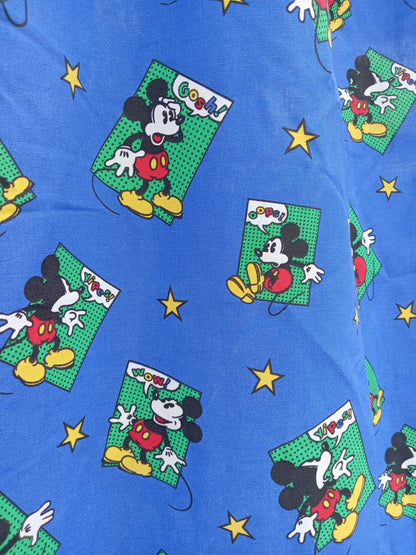 Vintage 90's Mickey Mouse Curtains