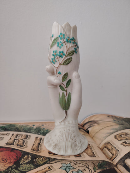 Antique Parian Hand Vase
