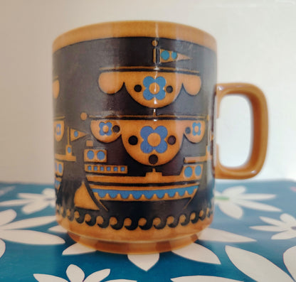 Rare Hornsea Boat Mug