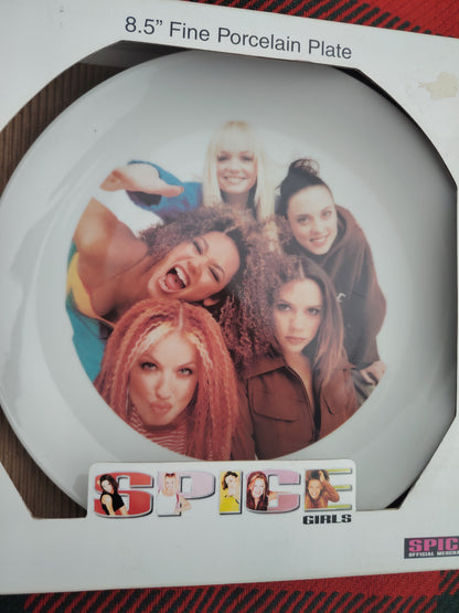 Vintage 1997 Spice Girls Plate