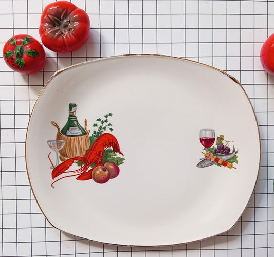1970's Harry Hancock Large Lobster Plate
