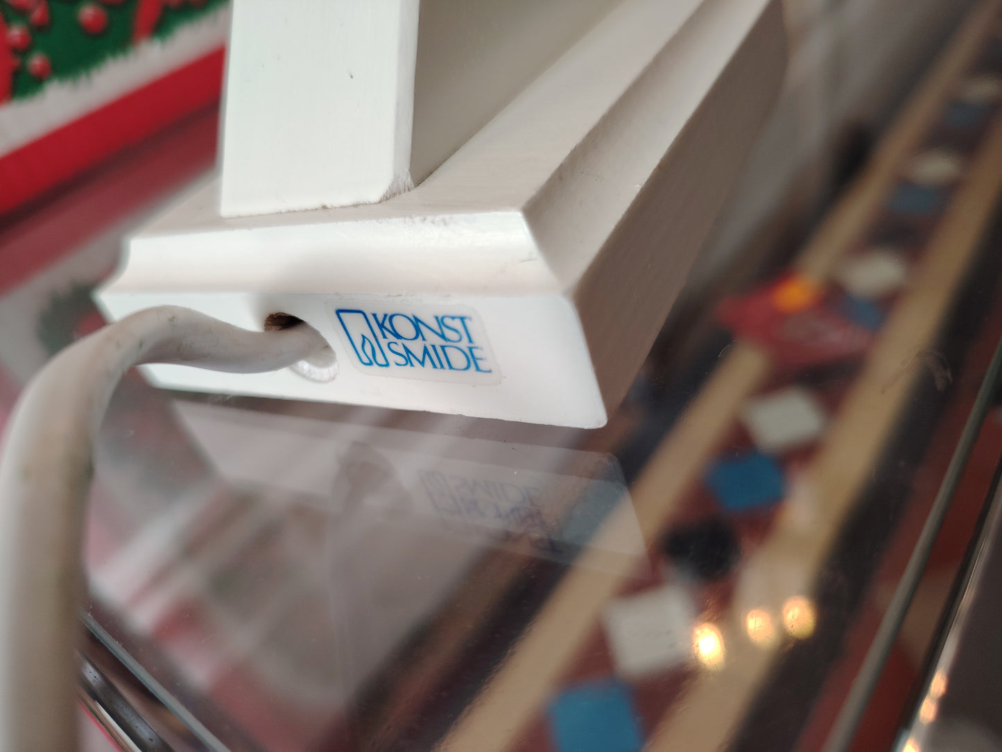 Vintage 70's Swedish Christmas Candle Bridge